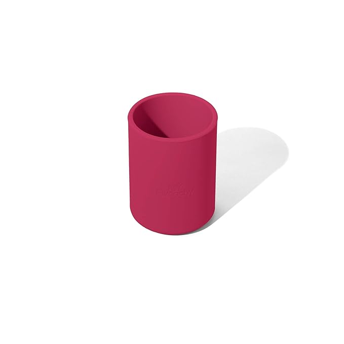 Avanchy Silicone Training Cup – 12 oz Open Cup for Toddlers and Infants – Ideal for Baby Led Weaning and Transitioning from Bottles, Green