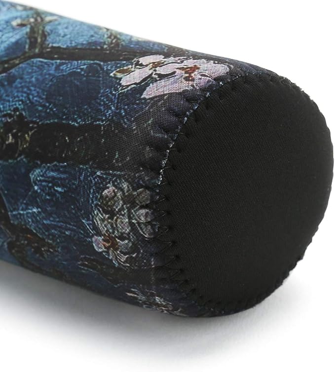 RICHEN Neoprene Water Bottle Carrier Bag with Adjustable Shoulder Strap,Insulated Water Bottle Cover for Stainless Steel/Glass/Plastic Bottles