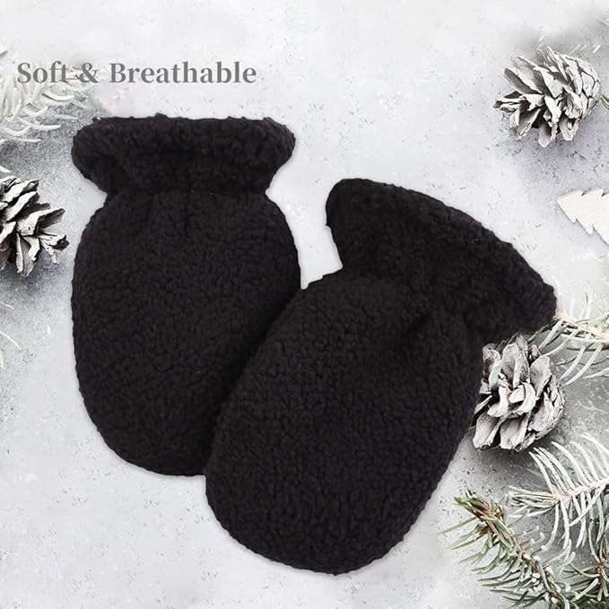 Zsedrut Baby Boys Winter Glove Warm Toddler Infant Girls Mittens Fleece Lined Gloves 1-7 Years