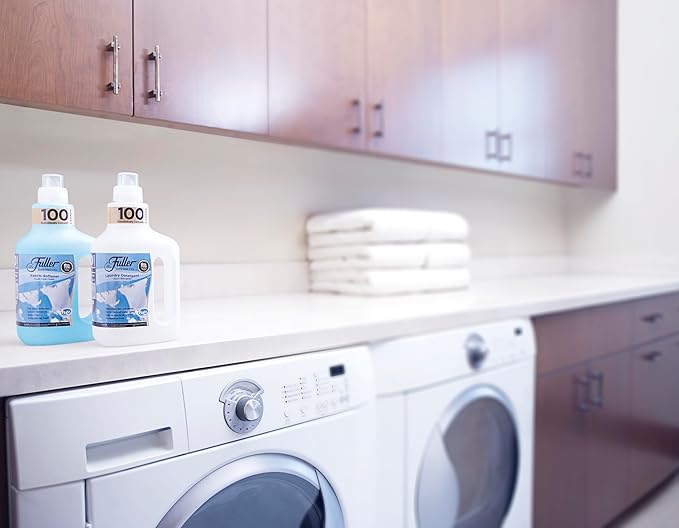 Fuller Brush 100 Laundry Detergent - Hypoallergenic, Unscented & Dye Free Clothe Washing Formula For Washing Infant/Baby Clothing - Mild Cloth Cleaning Products For All Skin Types