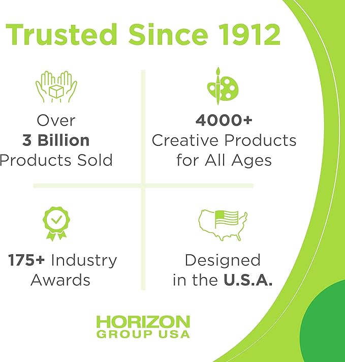 Creative Roots Mosaic Hedgehog Stepping Stone, Includes 7-Inch Ceramic Stone & 6 Vibrant Paints, DIY Garden Stepping Stone Kit for Kids Ages 6+