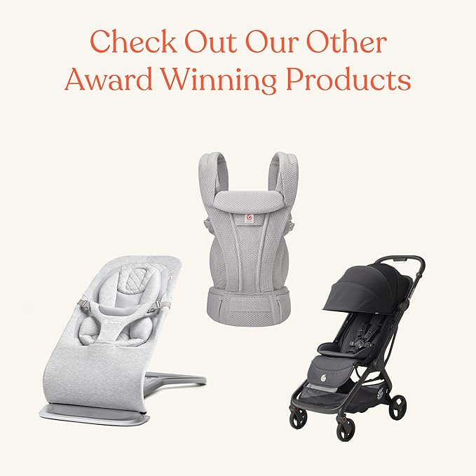 Ergobaby Omni Classic Baby Carrier Newborn to Toddler - Breathable Baby Carriers for Summer - All-Position Carrier with Lumbar Support (7-45 Pounds), Cotton, Pure Black