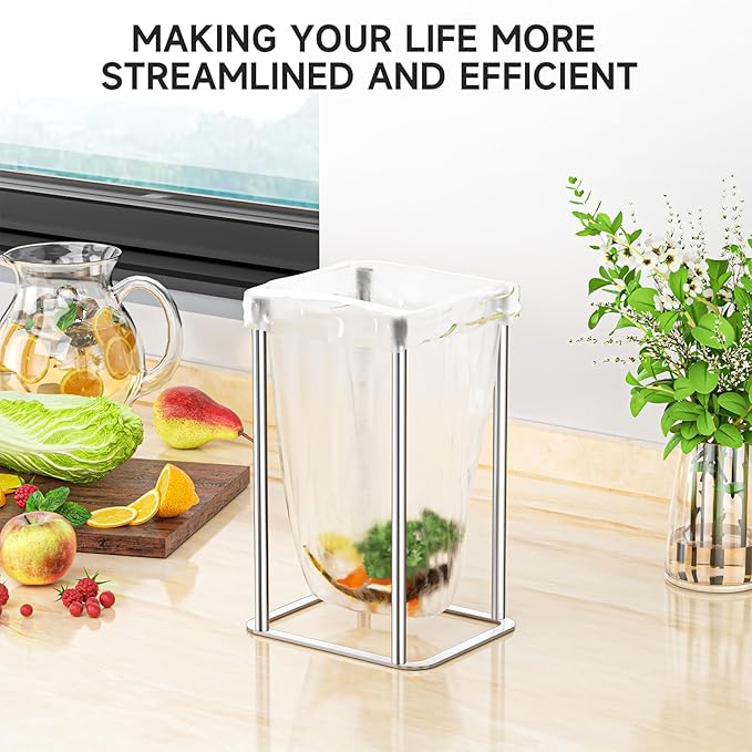 Water Bottle Drying Rack, Stainless Steel Bottle Dryer Rack, Baby Bottles Rack Dryer, Cup Drying Rack, Reusable Bag Drying Stand, Kitchen Stand Holder for Glass Bottles, Water Cups, Plastic Bag