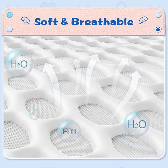 Breathable Pillow, Removable and Washable Breathable Bedding Set, Medium