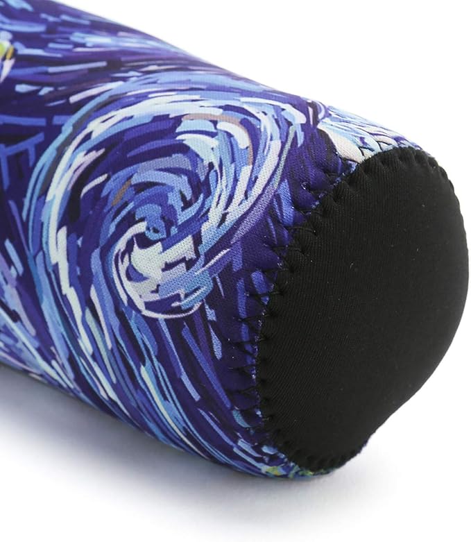 RICHEN Neoprene Water Bottle Carrier Bag with Adjustable Shoulder Strap,Insulated Water Bottle Cover for Stainless Steel/Glass/Plastic Bottles