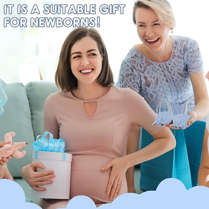 8 Pairs Newborn Baby Muslin Mittens 0-6 Months No Scratch Elastic Wrist Soft Breathable Gloves Bulk Cotton for Infant