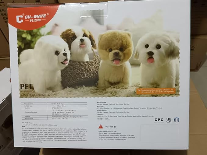 Electronic Walking Siberian Husky Stuffed Dog Toy, Realistic Interactive Puppy Pet Dog, Walking, Barking,Wagging Tail & Talking,Present Pet Gifts for Year Boys Girls