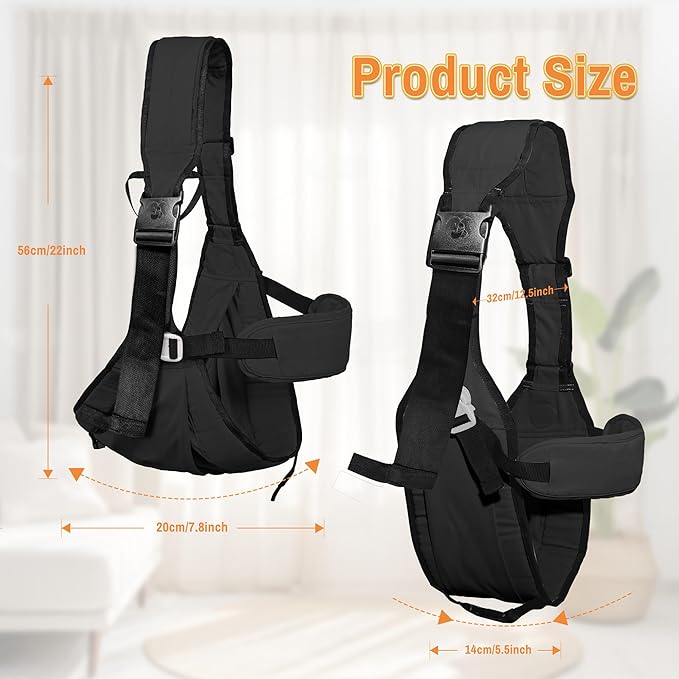 Baby Carrier Newborn to Toddler,Adjustable Baby Sling Carrier,Comfortable and Lightweight Toddler Carrier for 25-60 lbs,Ideal for Shopping Travelling