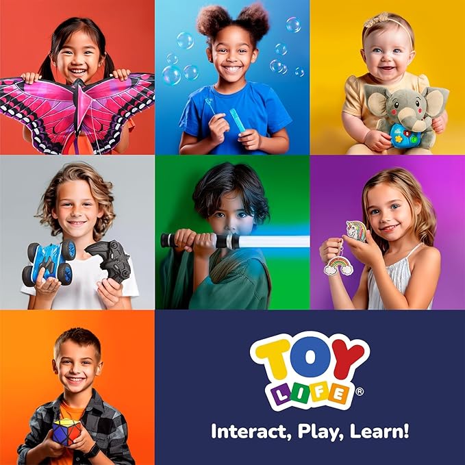 TOY Life Wooden Puzzles for Toddlers 2-4, Montessori Toys for 1 2 3 Year Old Toddler Boys Girls, Animals Jigsaw Puzzles, Educational Learning Toy Kids Puzzle, Best Gifts Toys for Baby Ages 1-3 2-4