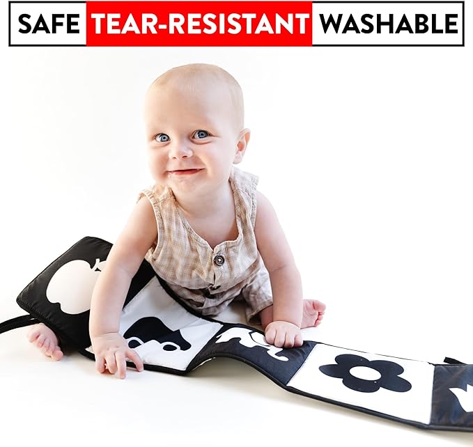 High Contrast Baby Toys for Newborn Black and White Baby Toys Baby Books 0-6 Months High Contrast Baby Book Contrast Toys for Infants 0-6 Months Black and White Books for Newborns