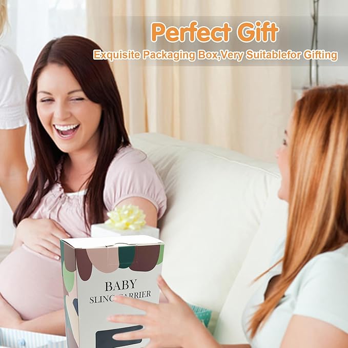 Baby Sling Carrier,Toddler Carrier,Upgraded 2025 Baby Sling with 4 Adjustable Straps(10-30lbs),Lightweight,Portable and One Size Fits All(Flag)