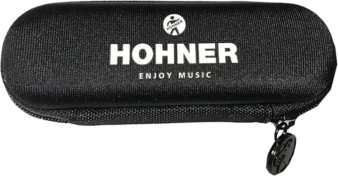 Hohner Special 20 Harmonica - Key of F Sharp Bundle with Case, Pouch, Online Manual, and Austin Bazaar Polishing Cloth