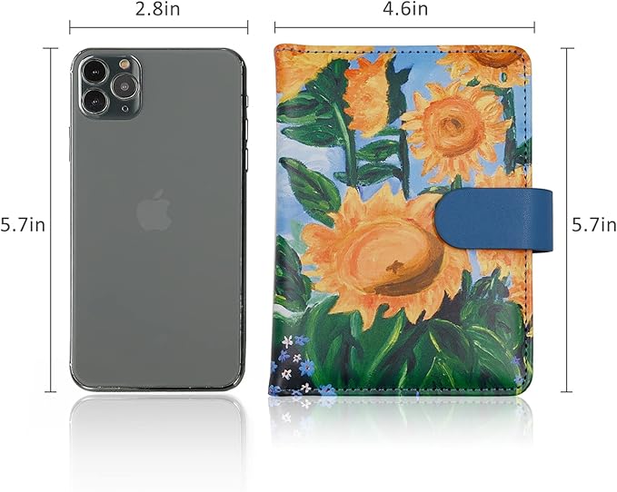 Melsbrinna Rfid Passport Holder for Travel women/Men, Cute Passport Wallet Rfid Blocking Card Slots, Rfid Passport Cover/CaseTravel Wallet, Passport Book Holder (1, Blue2)