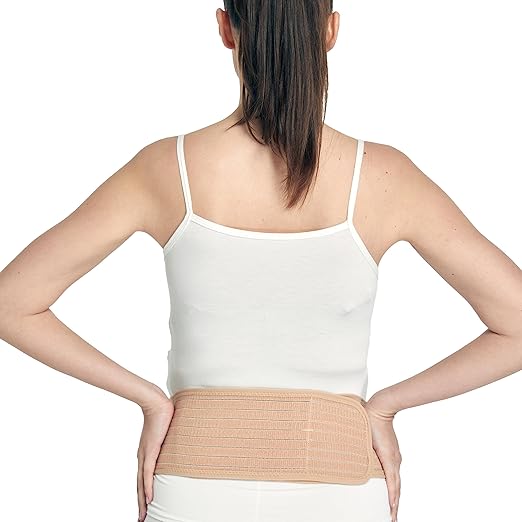 NeoTech Care Adjustable Maternity Belt - Light and Breathable Pregnancy Belly Support Band for Pregnant Women (Beige, Regular Size)