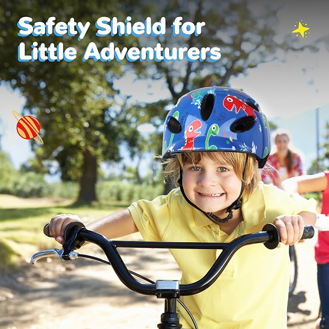 Kids/Youth Bike Helmet for Boys Girls and Teens, Adjustable and Multi-Sport for Bicycle, Kick Scooter, Skateboard, Roller/Inline Skate