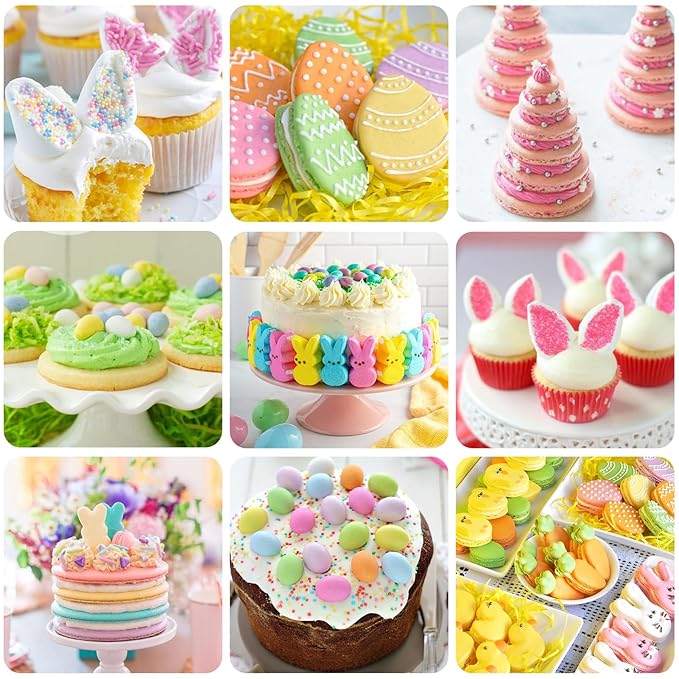 Food Coloring Liquid 10 Colors for Baking,Cherrysea Food Grade Cake Food Coloring Set for Halloween,Fondant,Cookies,Icing,Easter Egg Dessert Decorating Making DIY Supplies Kit- 0.25 Fl. oz (6