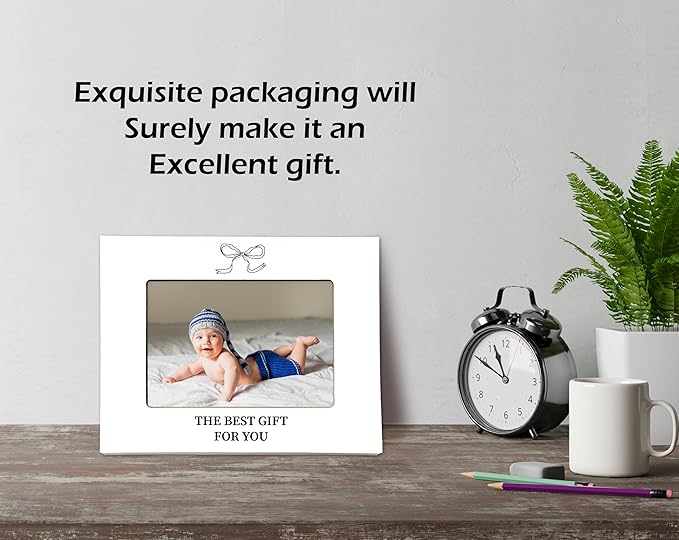 Baby Picture Frame, Ultrasound Picture Frames, When a Baby is Born So is a Grandmother, New Grandmother Gifts First Time 2025, Photo Frame 4x6(cream-coloured)