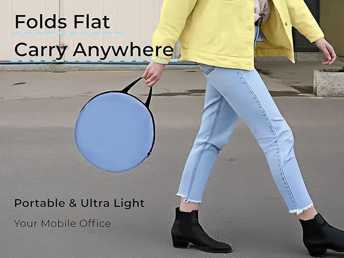 Laptop Sunshade Tent & Bag Portable Case for Working Outside | Anti-Glare | Water Resistant | for 13-18 inch Laptop| Portable Privacy Screen Hood | Cubicle Shade for Laptop