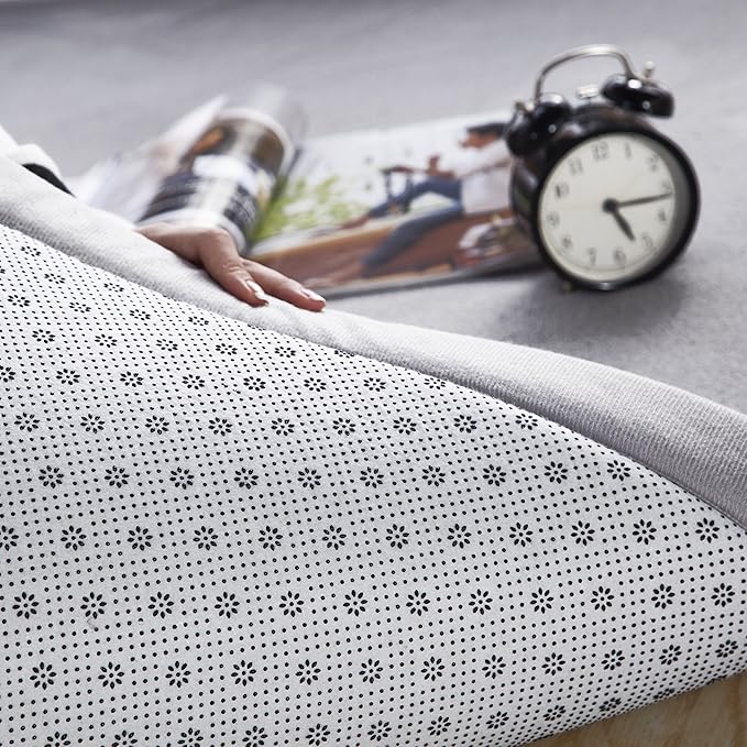 Baby Play Mat, V-mix Handmade Weaving Plush Foam Play Crawling Rugs for Baby, Toddler, Children, Yoga Mat, Exercise Mat Cushy-Soft & Thick Hypoallergenic, Non-Toxic, Reversible