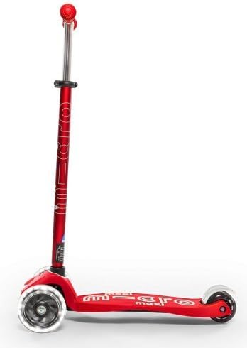 Micro Kickboard - Maxi Deluxe LED - Three Wheeled, Lean-to-Steer Swiss-Designed Micro Scooter for Kids with Motion-Activated Light-Up Wheels for Ages 5-12 …
