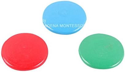 Adena Montessori Stamp Game,Montessori Wooden Math Materials Counting Toy, Early Development Wooden Math School Teaching Aids,Sensorial Educational Tools Preschool Early Learning Toys for Kids