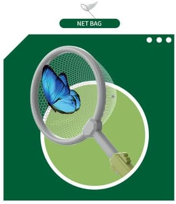LittleCub Bug Hunting Kits for Children - 10 Pcs Bug Catcher for Kids, Kids Insect Explorer kit, Educational Toys Includes an Observation Box, Magnifier, Compass, Tweezers, Flashlight, and Net Bag