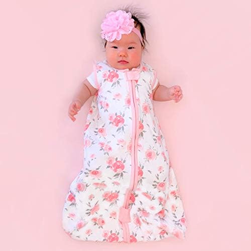 Mama Cheetah Baby Sleep Sack 2.5 TOG, Winter Baby Sleeping Bag with 2-Way Zipper, Organic Cotton Swaddle Transition Wearable Blanket for Boy Girl Infant Toddler, 12-18 Months, 1-Pack