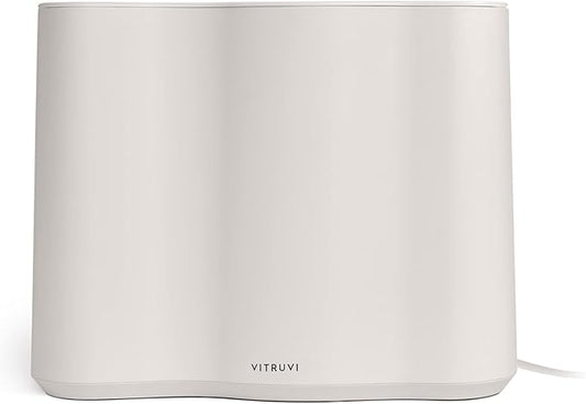 Vitruvi Cloud Humidifier for Bedroom (Snow White)