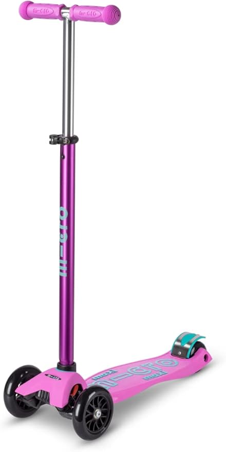 Micro Kickboard - Maxi Deluxe 3-Wheeled, Lean-to-Steer, Swiss-Designed Micro Scooter for Kids, Ages 5-12