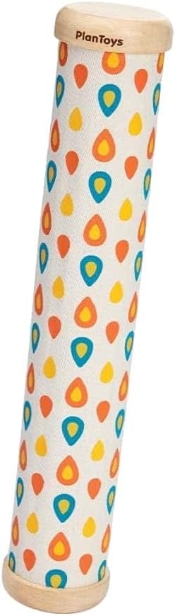 PlanToys® Wooden Rain Maker Musical Toy for Toddlers | Baby Rain Stick for Sensory & Auditory Development | Eco-Friendly Educational Toy for 12+ Months