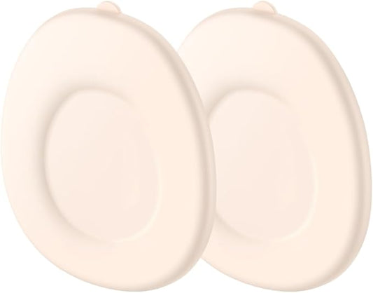 eufy Original Dust Cover (2-Pack) for Wearable Breast Pump E10/E20/S1/S1 Pro, Leak-Proof and Dust-Proof Breast Pump Replacement Parts