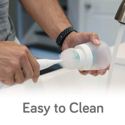 Nanobebe Flexy Silicone Baby Bottle, Anti-Colic, Natural Feel, Non-Collapsing Nipple, Non-Tip Stable Base, Easy to Clean, 3-Pack, Gray, 9oz