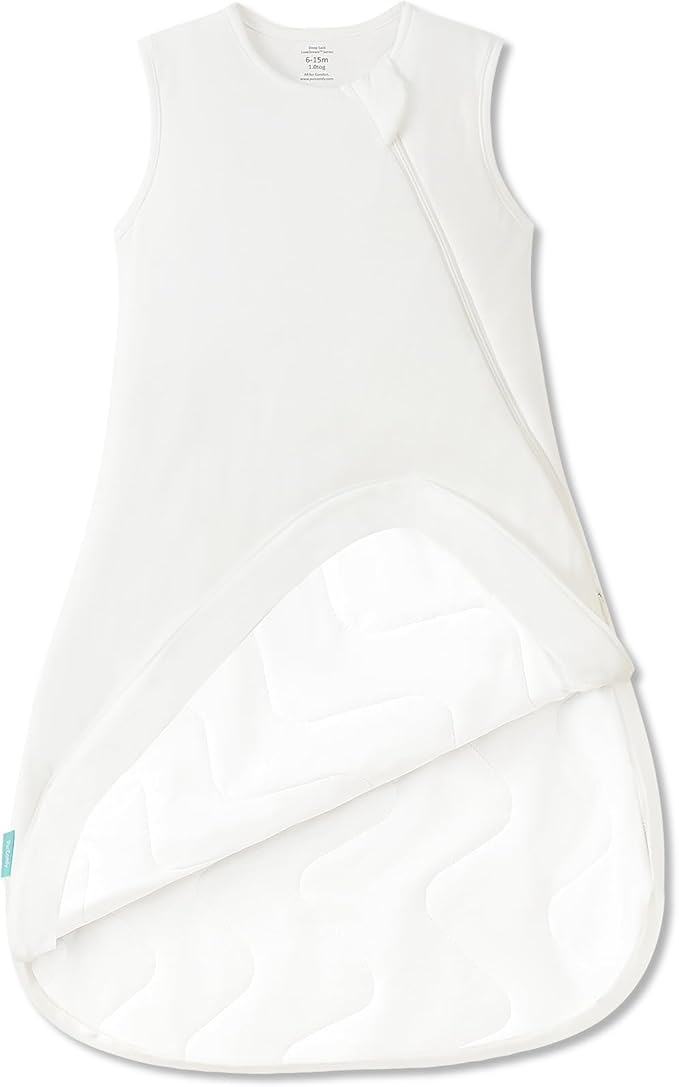 Supersoft Sleep Sack 1.0 TOG, Premium Bamboo Viscose Baby Sleeping Bag 2-Way Zipper Sleep Sack Baby Wearable Blanket