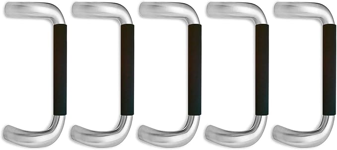 5PCS Commercial Door Handle Covers - Heat-Resistant Neoprene Sleeves with Hook & Loop Closure, Universal Fit for Business/Office/Store Doors