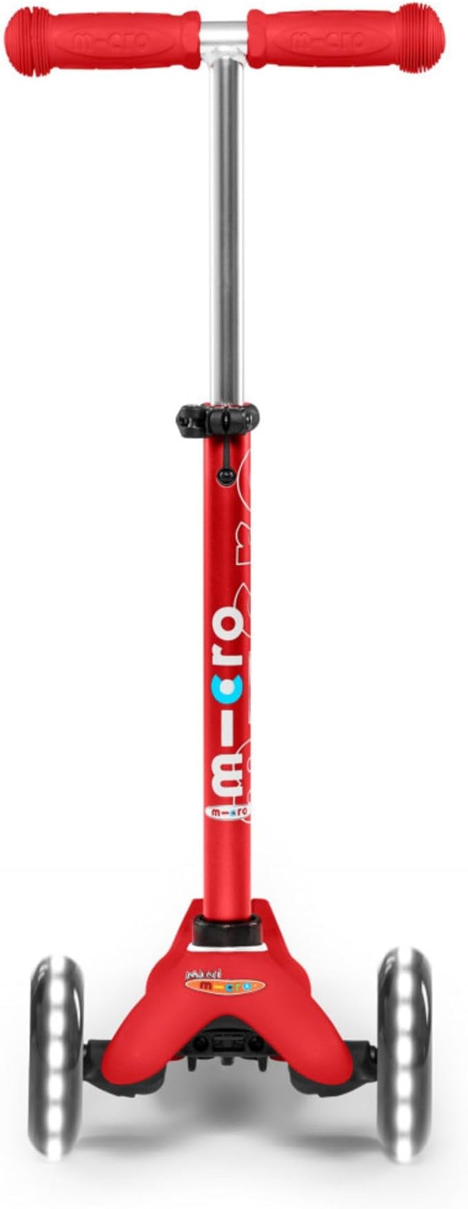 Micro Kickboard Mini Deluxe LED Three-Wheeled Lean-to-Steer Swiss-Designed Micro Scooter