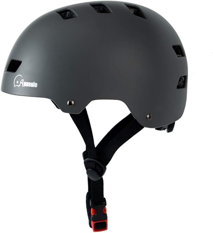 Bike Skateboard Helmet, Adjustable and Multi-Sport for Skate Scooter, 3 Sizes for Adult Youth Kids Toddler