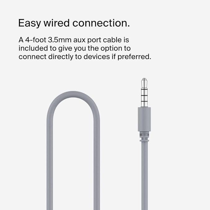 Belkin SoundForm Mini - Wireless Bluetooth Kids Headphones, 30H Battery, 85dB Safe Volume Limit, Built-in Microphone - Toddler On-Ear Earphones for iPhone, iPad - Ideal for School - Blue w/ Case