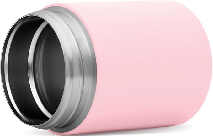 Simple Modern Food Jar for Hot Food | Reusable Stainless Steel Vacuum Insulated Leak Proof Lunch Storage for Smoothie Bowl, Soup, Oatmeal | Provision Collection | 12oz | Blush