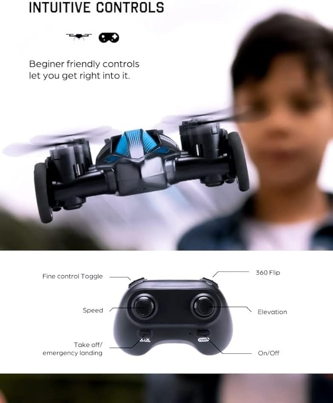 Galvanox Racing RC Drone with Obstacle Course Kit, Includes 3 Hoop Sizes for Competition Game Set