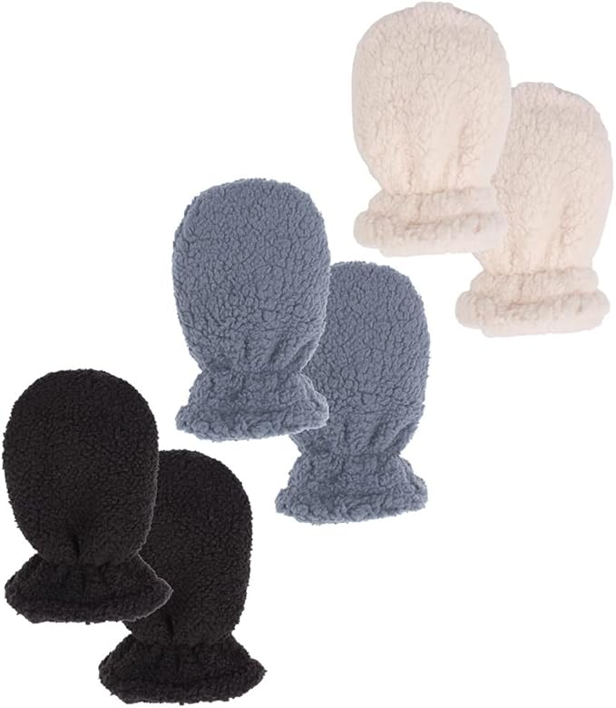 Zsedrut Baby Boys Winter Glove Warm Toddler Infant Girls Mittens Fleece Lined Gloves 1-7 Years
