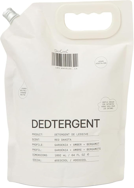DedCool Liquid Laundry Dedtergent | Red Dakota | Bold Woody Fragrance Detergent | Removes Stains | Infused with Natural Essential Oils | Non-Toxic | 120 Washes | 64 fl oz