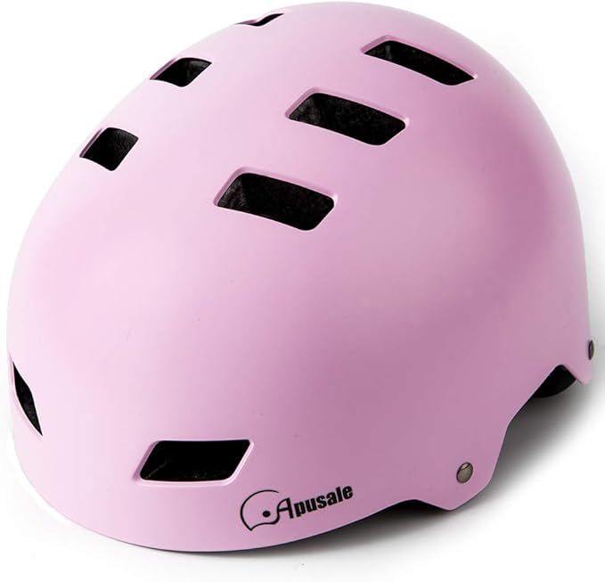 Bike Skateboard Helmet, Adjustable and Multi-Sport for Skate Scooter, 3 Sizes for Adult Youth Kids Toddler