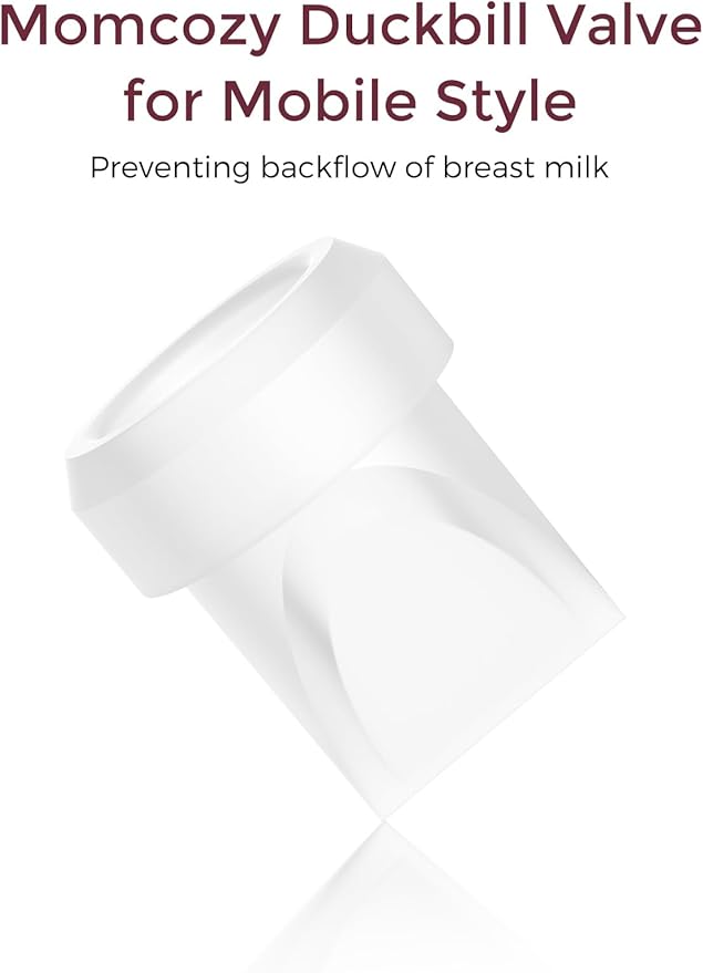 Momcozy Mobile Style | M6 Valves, Original Mobile Style| M6 Breast Pump Replacement Accessories, 4PCS