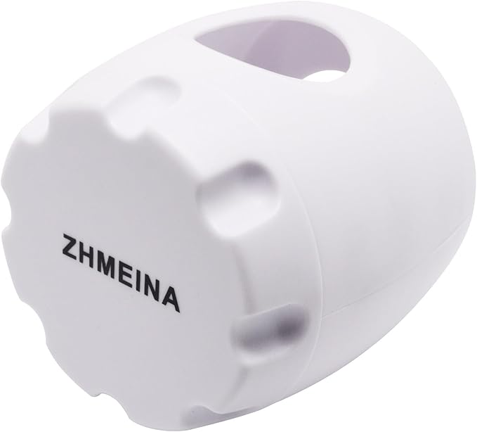 2 Pack Door Knob Safety Cover for Kids, Door Knob Cover, Screw Thread Design, Doors Knobs Child Proof Locks, Reusable and Reliable, for Toddler Baby Safety Doors Handle Covers (White)