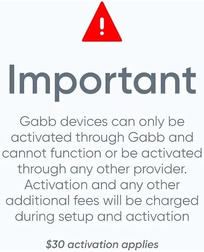Gabb Watch 3e - Smart Watch for Kids, GPS Tracker, No Social Media or Internet, Fees Required (Dark Gray)
