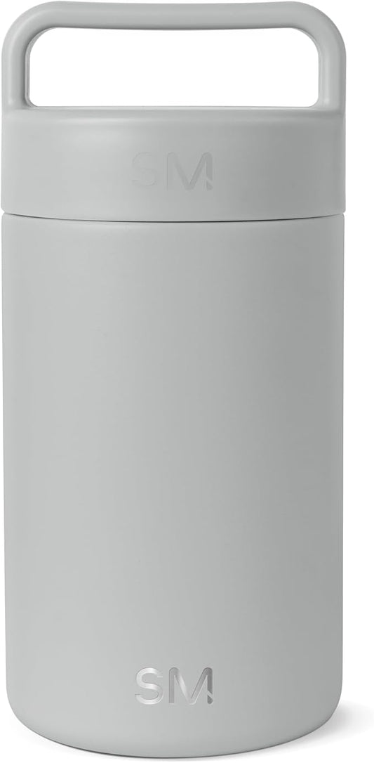 Simple Modern Food Jar for Hot Food | Reusable Stainless Steel Vacuum Insulated Leak Proof Lunch Storage for Smoothie Bowl, Soup, Oatmeal | Provision Collection | 16oz | Ice Gray