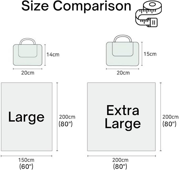 Cute Gingham Picnic Blanket, Waterproof Foldable, in Large 80x60in and Extra Large 80x80in, Portable Compact Beach Blanket, Oversized XL Outdoor Mat (Red, Large)