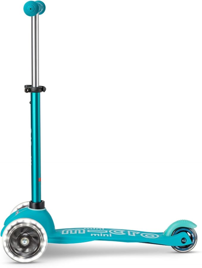 Micro Kickboard Mini Deluxe LED Three-Wheeled Lean-to-Steer Swiss-Designed Micro Scooter