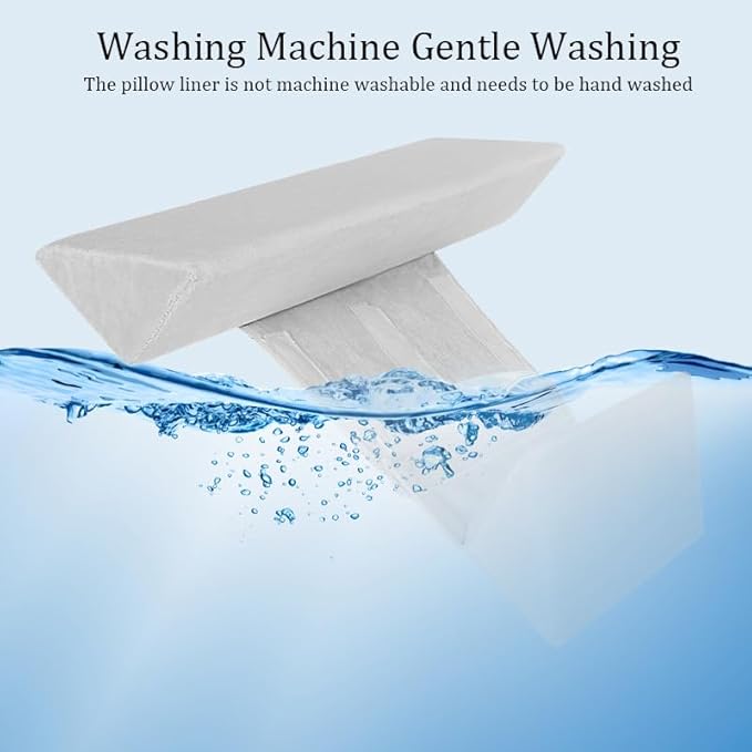 Baby Side Sleeper Weddge Adjustable Soft and Breathable Pillow,Gray-1Box