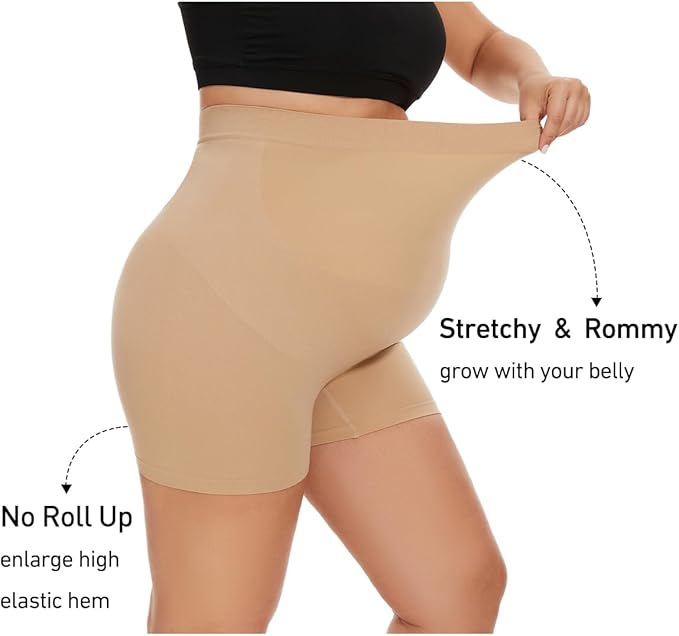 Seamless Maternity Shapewear, Belly Support Pregnancy Underwear for Maternity Photography and Baby Shower Dresses